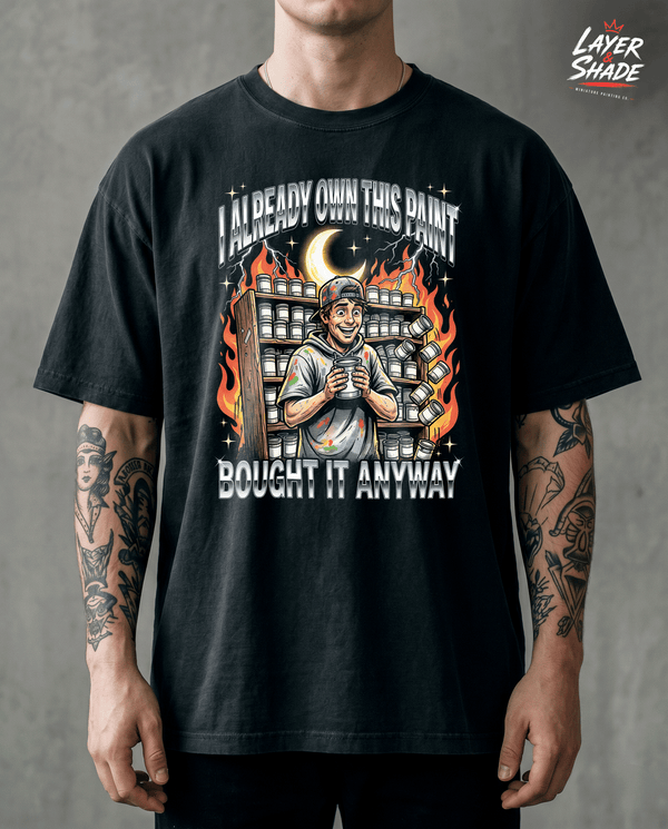 Funny Miniature Painting Wargaming Tee