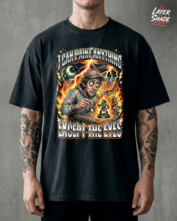 Miniature Painting Shirt Can Paint Anything Except Eyes