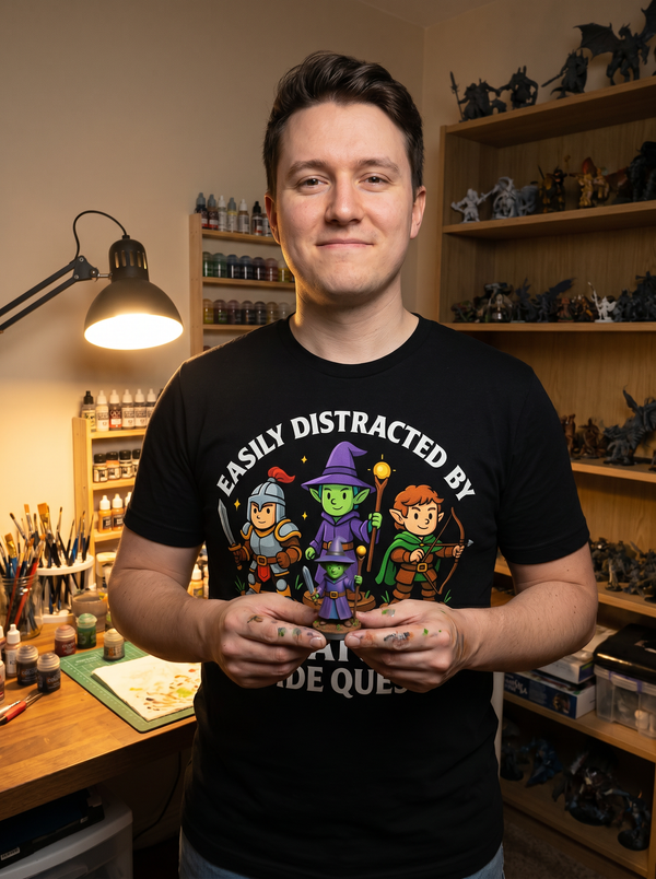 Easily distracted by Miniatures and side quests Paint Tabletop Gamer