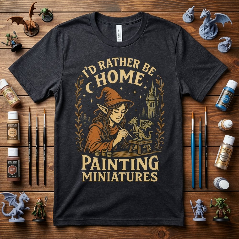I'd Rather Be Home Painting Miniatures Fantasy Dragon Painter