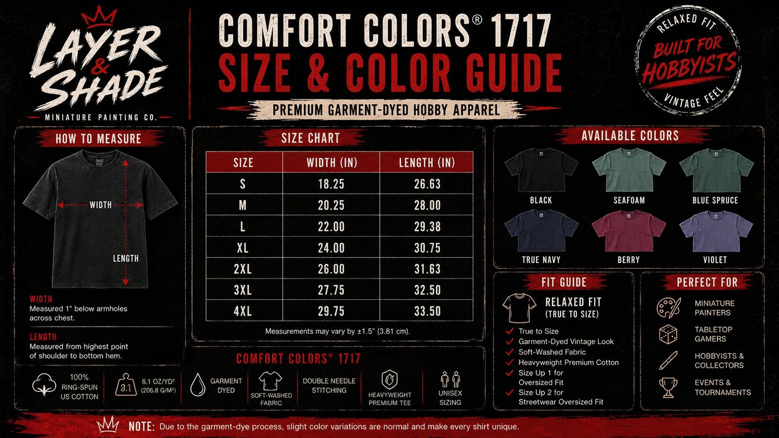 Size guide