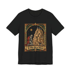 Ye Olde Pile Of Shame Shirt,  Medieval Knight Miniature Painting Tee — view 7