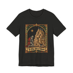 Ye Olde Pile Of Shame Shirt,  Medieval Knight Miniature Painting Tee — view 2