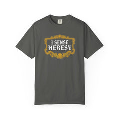 I Sense Heresy T-Shirt | Grimdark Gothic Tabletop Wargaming Tee | Funny Mini Painter Gift — view 2