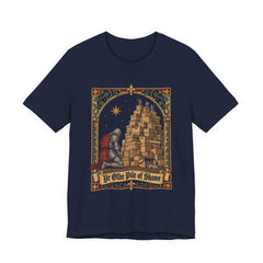 Ye Olde Pile Of Shame Shirt,  Medieval Knight Miniature Painting Tee — view 5