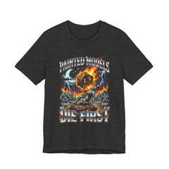 Tabletop Gaming Shirt Painted Models Die First — view 4