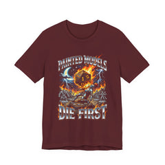 Tabletop Gaming Shirt Painted Models Die First — view 3