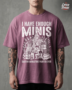 Funny Miniature Painting Budget Shirt Tabletop Gaming & Mini Painting Tee — view 3