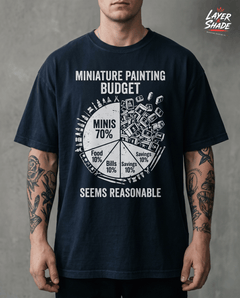 The Miniature Painter Budget Shirt  Funny Tabletop Gaming & Mini Painting Tee — view 5