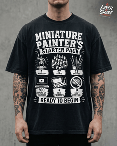 Tabletop Gaming & Mini Painting Tee, Funny Miniature Painting Gift — view 1