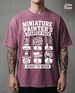 Tabletop Gaming & Mini Painting Tee, Funny Miniature Painting Gift — view 3