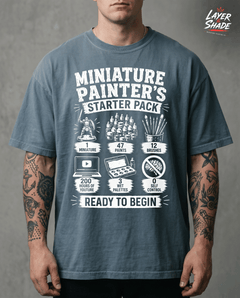 Tabletop Gaming & Mini Painting Tee, Funny Miniature Painting Gift — view 4