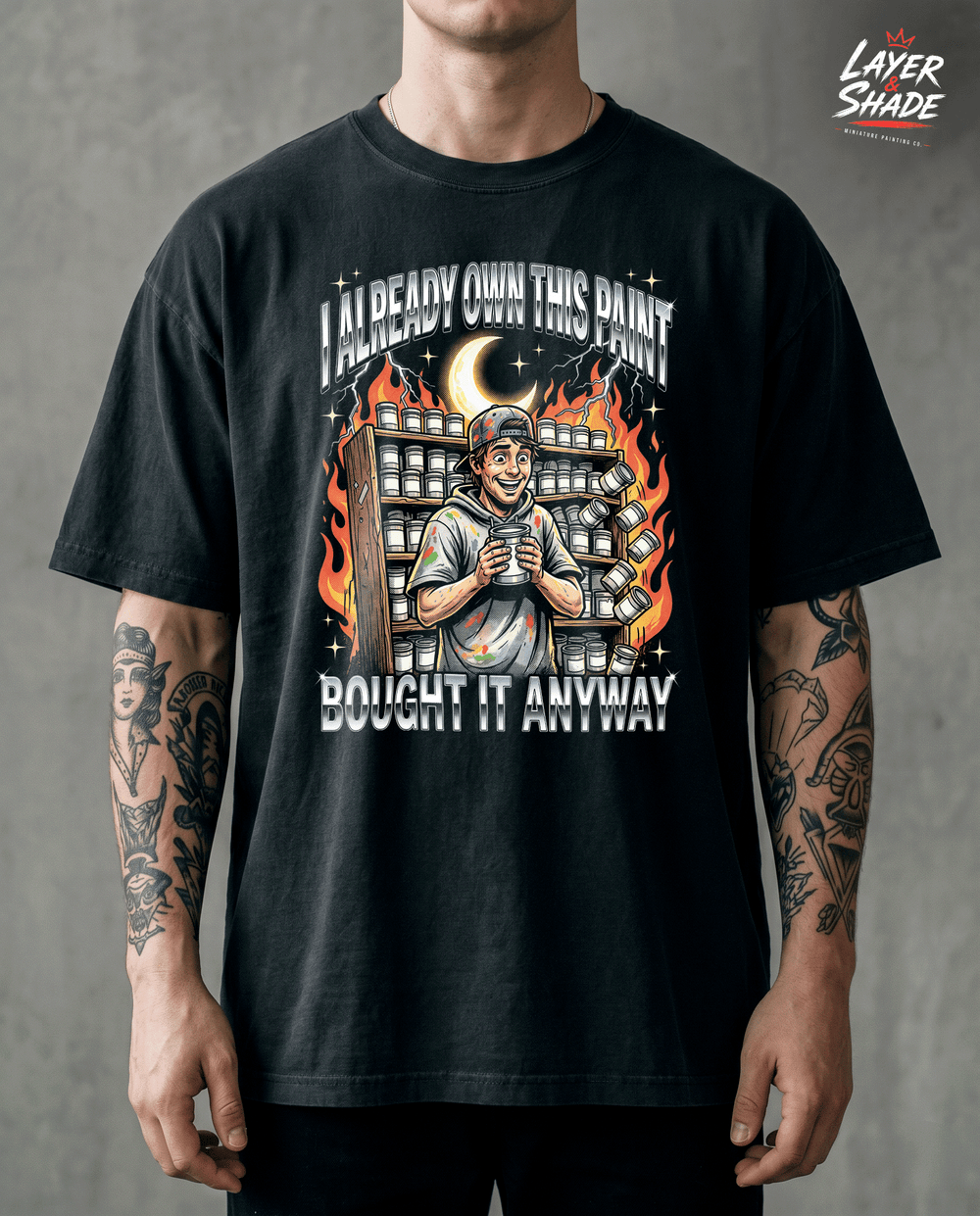 Funny Miniature Painting Wargaming Tee