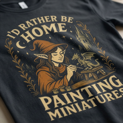 I'd Rather Be Home Painting Miniatures Fantasy Dragon Painter — view 3