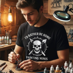 I'd Rather Be Home Painting Miniatures Skull Painter — view 7