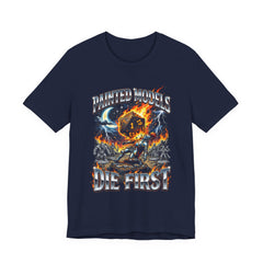 Tabletop Gaming Shirt Painted Models Die First — view 5