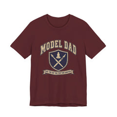 Model Dad Shirt Miniature Painting Dad Gift T-shirt — view 3