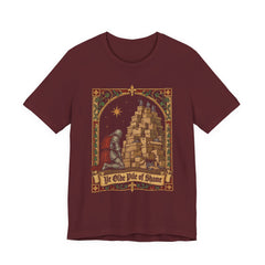 Ye Olde Pile Of Shame Shirt,  Medieval Knight Miniature Painting Tee — view 3